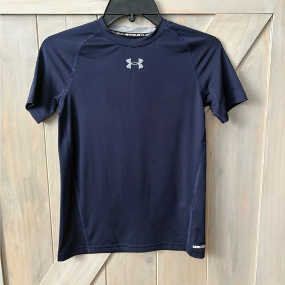 Boys Under Armour Black and Navy Tees - Picture 7 of 14